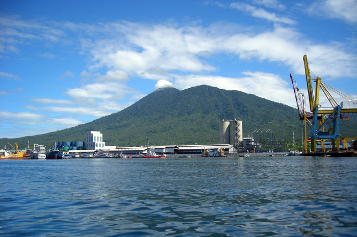 Bitung harbour, North Sulawesi, Indonesia