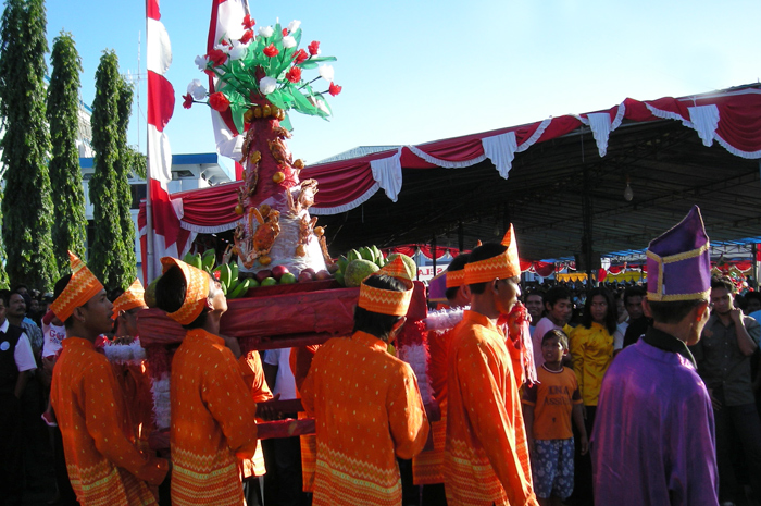 Tulude, yearly thanksgiving of Sangihe tribe in Bitung