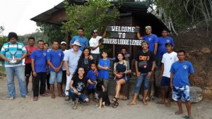 The Team of Divers Lodge Lembeh