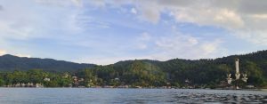 Village of Batu Lubang from the Water.